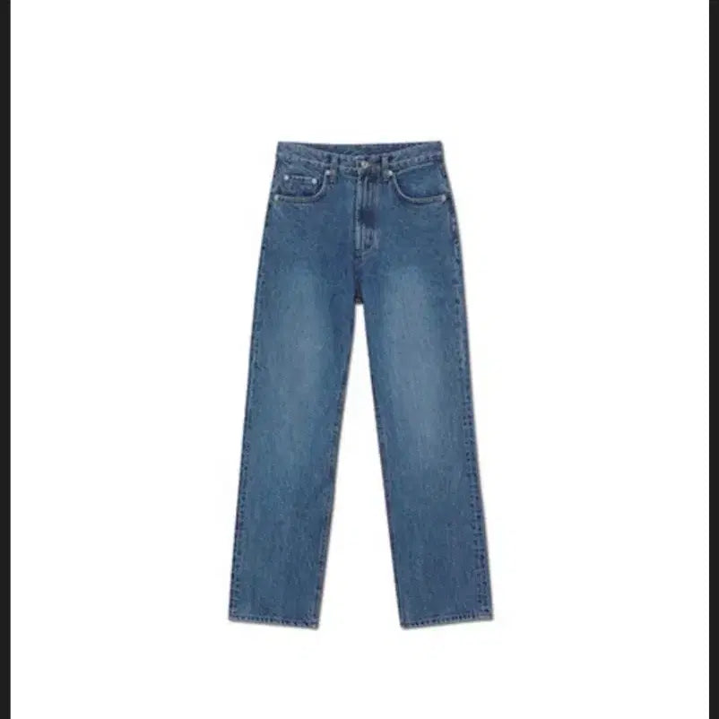 [BUNJANG] Thanat Non-Stretch Denim Straight Fit Jeans / 타낫 논스트레치 데님