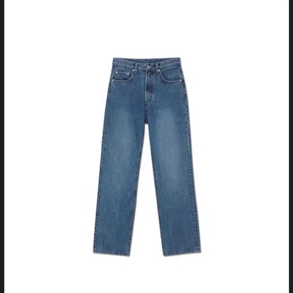 [BUNJANG] Thanat Non-Stretch Denim Straight Fit Jeans / 타낫 논스트레치 데님