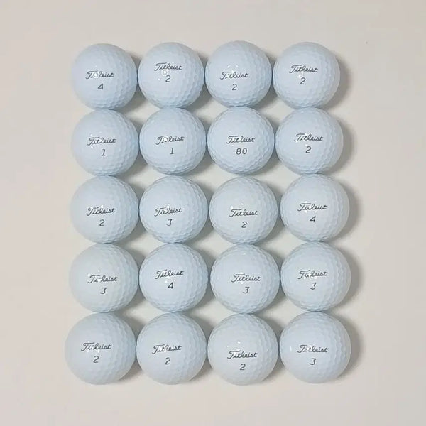 [BUNJANG] Titleist Pro V1 Used Golf Balls (20 ct) - Near Mint Condition / (신형 3피스)특A+/특A급 타이틀리스트 pro v1 20알 로스트볼