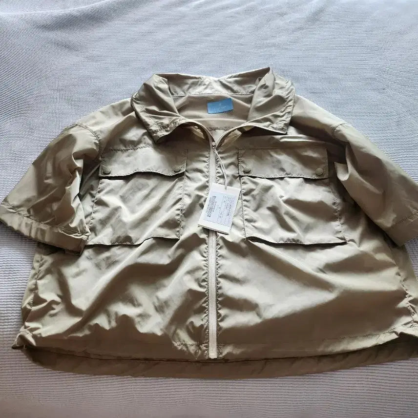 [BUNJANG] Lanvin Blanc String Hem Jacket Beige / 랑방블랑 밑단스트링쟈켓 90