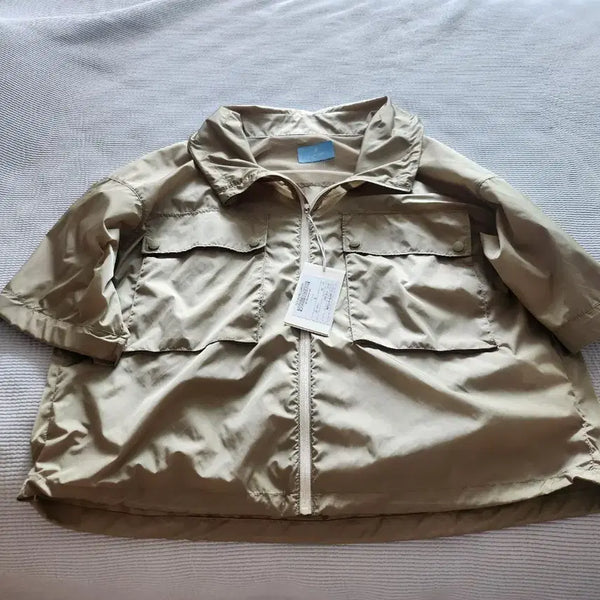 [BUNJANG] Lanvin Blanc String Hem Jacket Beige / 랑방블랑 밑단스트링쟈켓 90