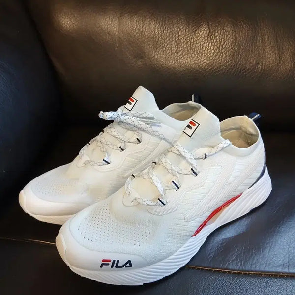 [BUNJANG] Fila Sneakers White/Red / 휠라 운동화 화이트/레드
