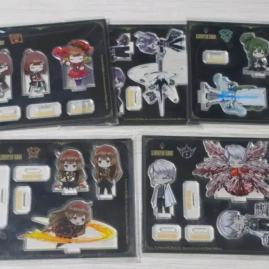[BUNJANG] Library of Ruina Hampang Acrylic Standee Set Upper Floors / 라오루 햄팡 아크릴 호크마 예소드 말쿠트 네짜흐 호드 상층조
