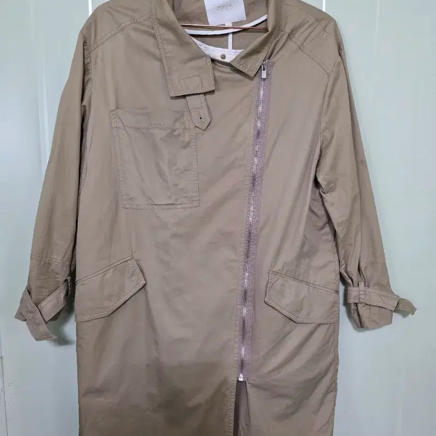 [BUNJANG] Maje Trench Coat Beige / 마쥬 트렌치코트 베이지