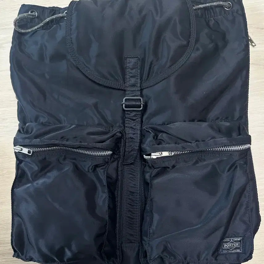 [BUNJANG] Porter Yoshida Tanker Rucksack Black Backpack / PORTER 요시다 포터 탱커 럭색 블랙 백팩