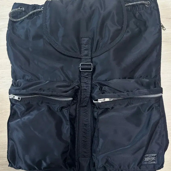[BUNJANG] Porter Yoshida Tanker Rucksack Black Backpack / PORTER 요시다 포터 탱커 럭색 블랙 백팩
