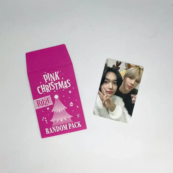 [BUNJANG] RIIZE Shotaro Wonbin 2023 Pink Christmas Unit Photocard / 라이즈 쇼타로 원빈 2023 핑크 크리스마스 포토카드 유닛포카 1 RIIZE SHOTARO WONBIN 2023 PINK CHRISTMAS UNIT PHOTOCARD 1