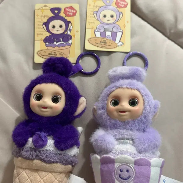 [BUNJANG] Pop Mart Teletubbies Keychain Set (Doll + Card) / 팝마트 정품 텔레토비 키링 2종 (인형+카드)