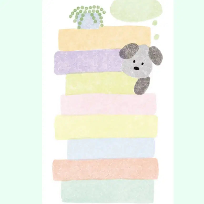 [BUNJANG] Japajeom Memo Pad Stickers / 자파점) 떡메 띵