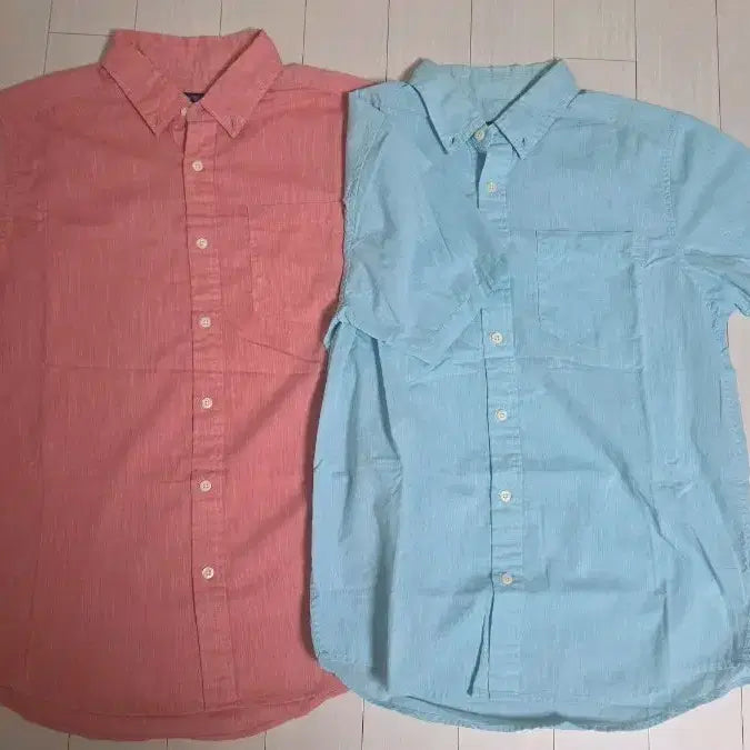 [BUNJANG] Patagonia Summer Short Sleeve Shirts (Set of 2) / 파타고니아 여름용 반팔셔츠 2종