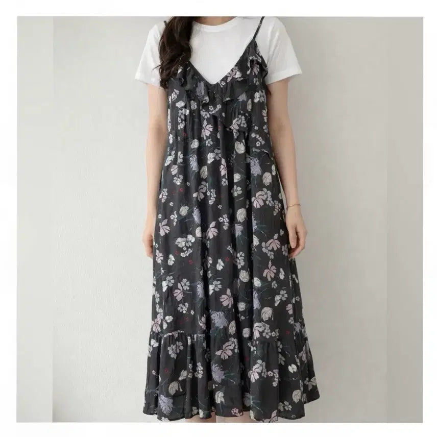 [BUNJANG] Thursday Island Bustier Strap Dress / 써스데이아일랜드 끈 원피스 뷔스티에 원피스