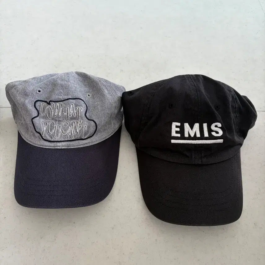 [BUNJANG] EMIS x Type Service Ball Cap Bundle Set / 이미스, 타입서비스 볼캡 일괄