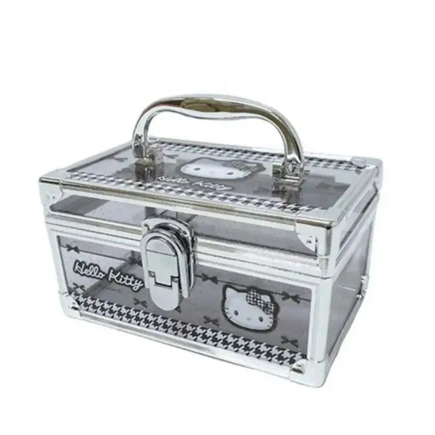 [BUNJANG] Hello Kitty Monotone Black Vanity Case / (일본정품)헬로키티 모노톤 블랙 버니티 케이스