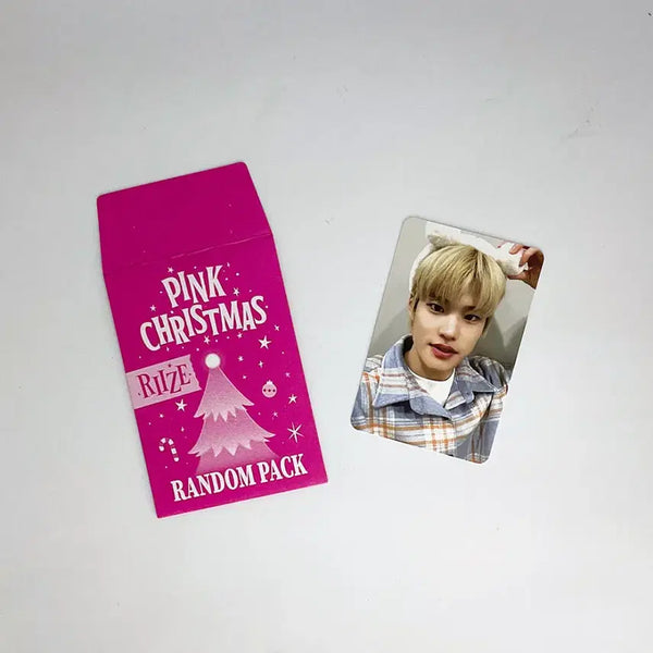 [BUNJANG] RIIZE Sohee 2023 Pink Christmas Photocard / 라이즈 소희 2023 핑크 크리스마스 포토카드 포카 2 RIIZE SOHEE 2023 PINK CHRISTMAS PHOTOCARD 2