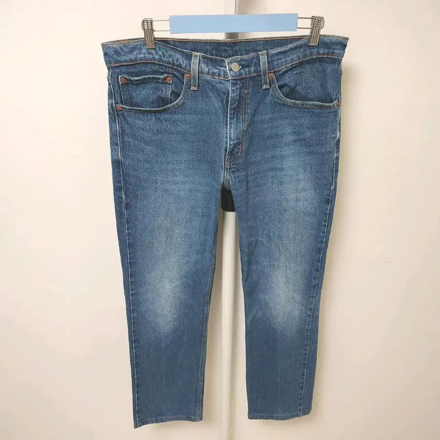 [BUNJANG] Levi's 511 Men's 9-part Stretch Denim Pants (Near New) / [34] 리바이스 511 기모 남성 9부 스판 청바지 새옷 수준 데님팬츠