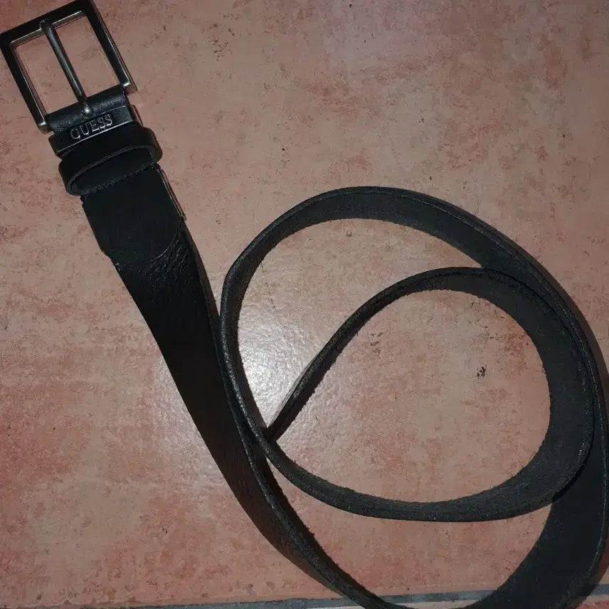 [BUNJANG] GUESS Men's Genuine Leather Belt (Size 90) / 게스(GUESS) 남성 천연 가죽 벨트 (90 사이즈)