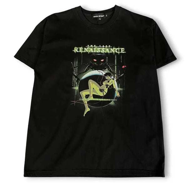 [BUNJANG] Sunday Off Club Black Graphic T-Shirt XL / 선데이오프클럽 블랙 그래픽 반팔티 XL