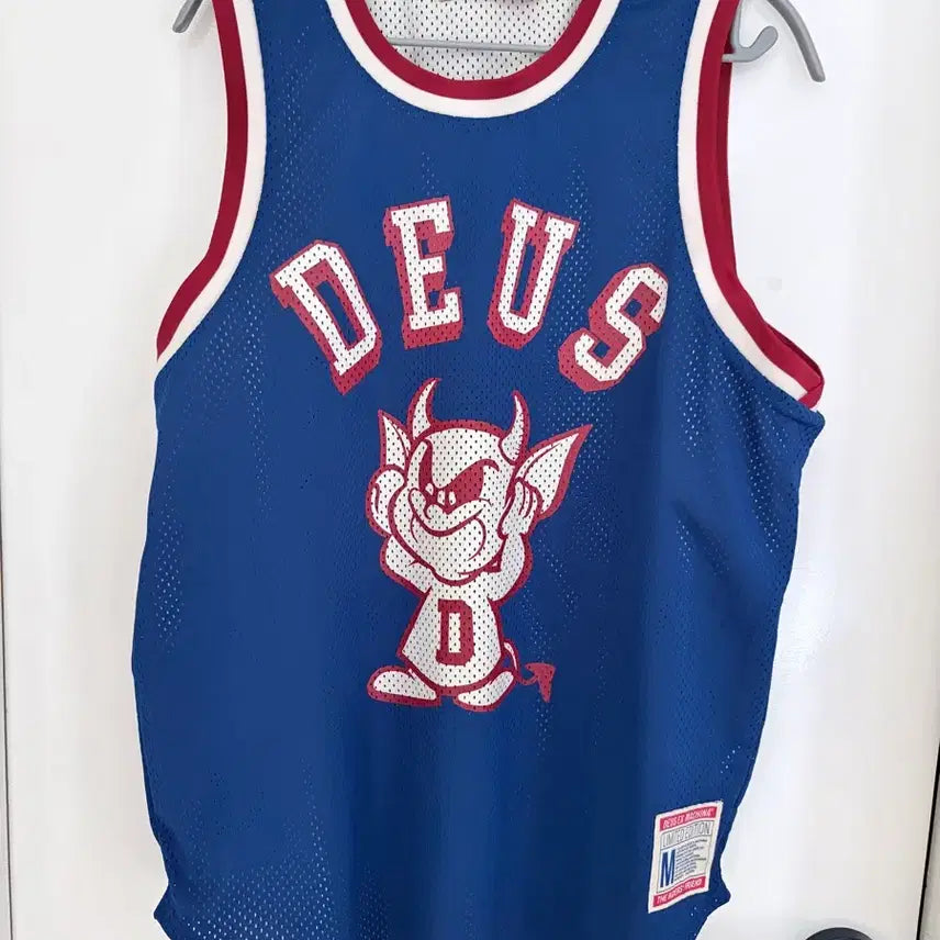 [BUNJANG] Deus Ex Machina Reversible Mesh Sleeveless Top / 데우스 엑스 마키나 민소매 나시티
