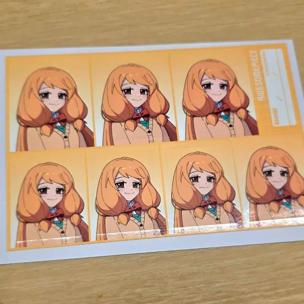 [BUNJANG] Zombie High Pop-up Store Random Proof Photo Sticker Vol.2 Seolbori / 설보리 증명사진 스티커 정가양도