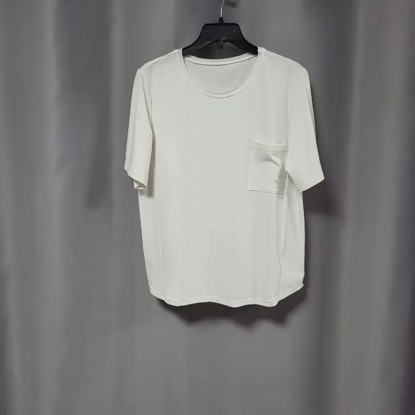 [BUNJANG] TAG Pocket Spandex T-Shirt / TAG 포켓 스판티