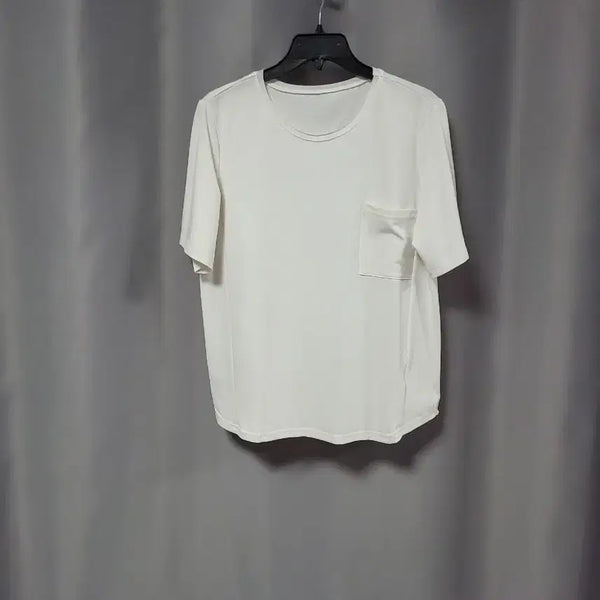 [BUNJANG] TAG Pocket Spandex T-Shirt / TAG 포켓 스판티
