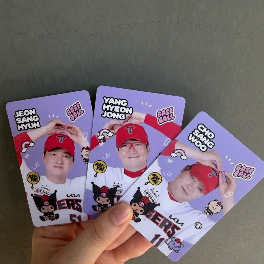 [BUNJANG] Kia Tigers Kuromi Photocard / 기아타이거즈 쿠로미 포토카드