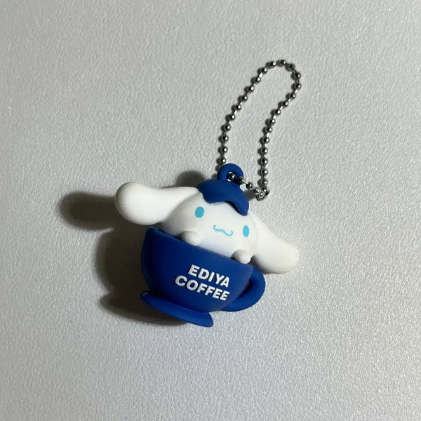 [BUNJANG] EDIYA x Sanrio Cinnamoroll Magnet Mug Charm / 이디야 산리오 마그넷 머그쏙 시나모롤 키링