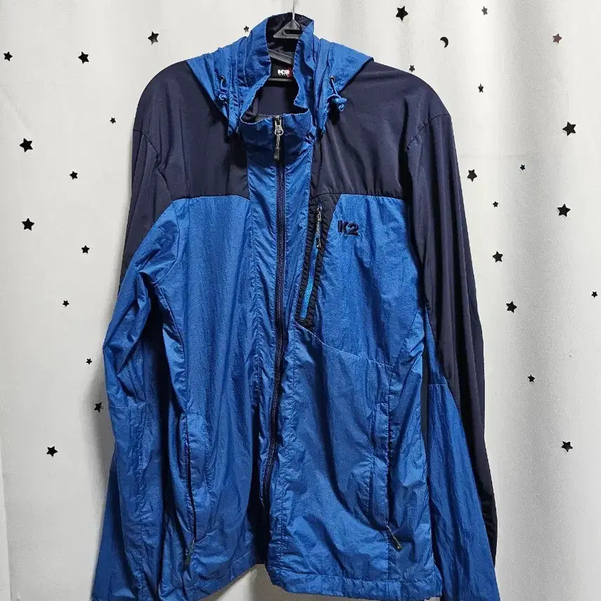 [BUNJANG] K2 Men's Windbreaker Jacket Blue / K2 바람막이 블루