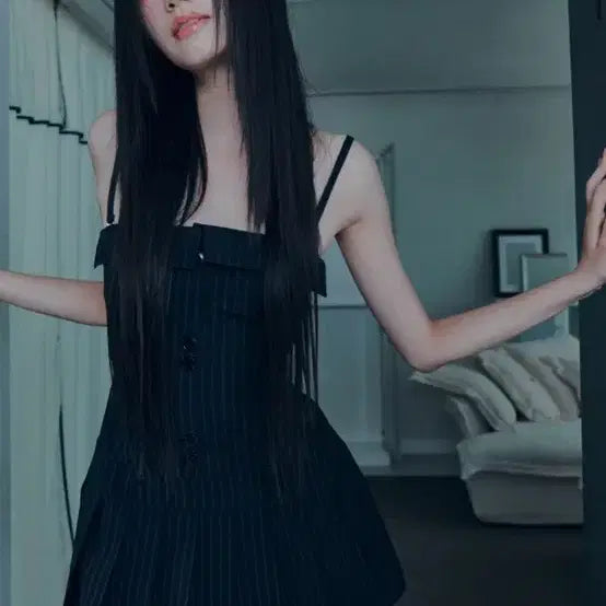 [BUNJANG] Pain Or Pleasure Heart Top Dress Black S / 페인오어플레져 하트탑 드레스 블랙 S