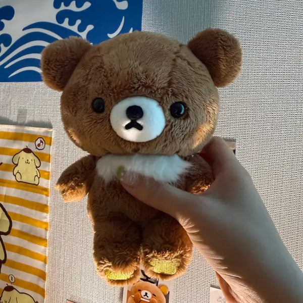 [BUNJANG] San-X Kogumafuwari Carrot Character Plush / 산엑스 코구마 인형
