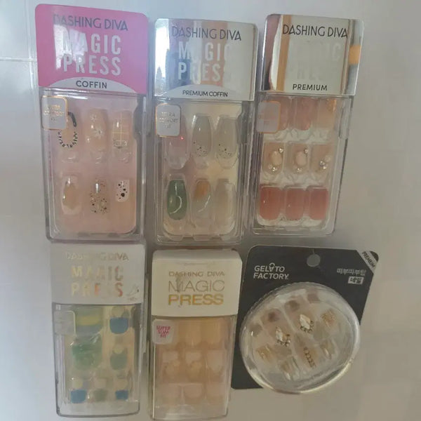 [BUNJANG] Dashing Diva Magic Press Nail 6종 Set / 데싱디바 6종