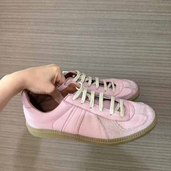 [BUNJANG] Reproduction of Found German Trainers 1700L Light Pink / 리프로덕션 오브 파운드 독일군 트레이너 1700L 라이트 핑크 245