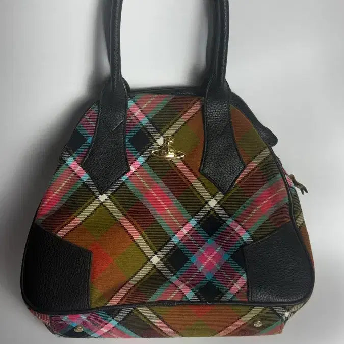 [BUNJANG] Vivienne Westwood Vintage Tartan Shoulder Bag / 비비안웨스트우드 빈티지 타탄 핸드백