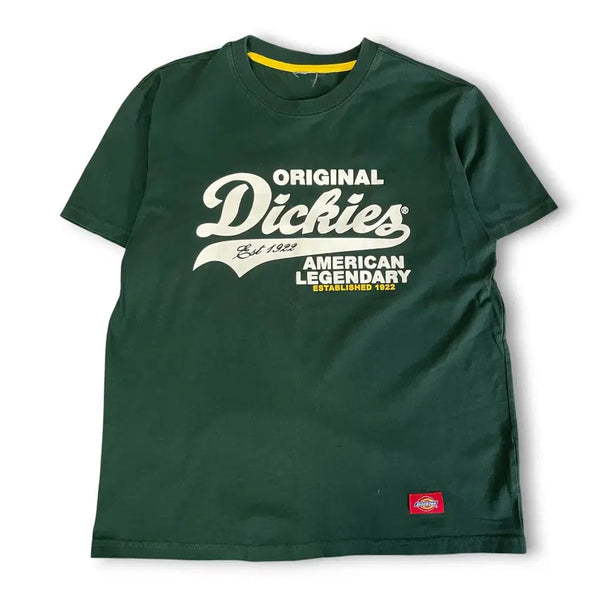 [BUNJANG] Dickies Vintage Dark Green Big Logo T-Shirt / 디키즈 빈티지 다크그린 빅로고 반팔티 M