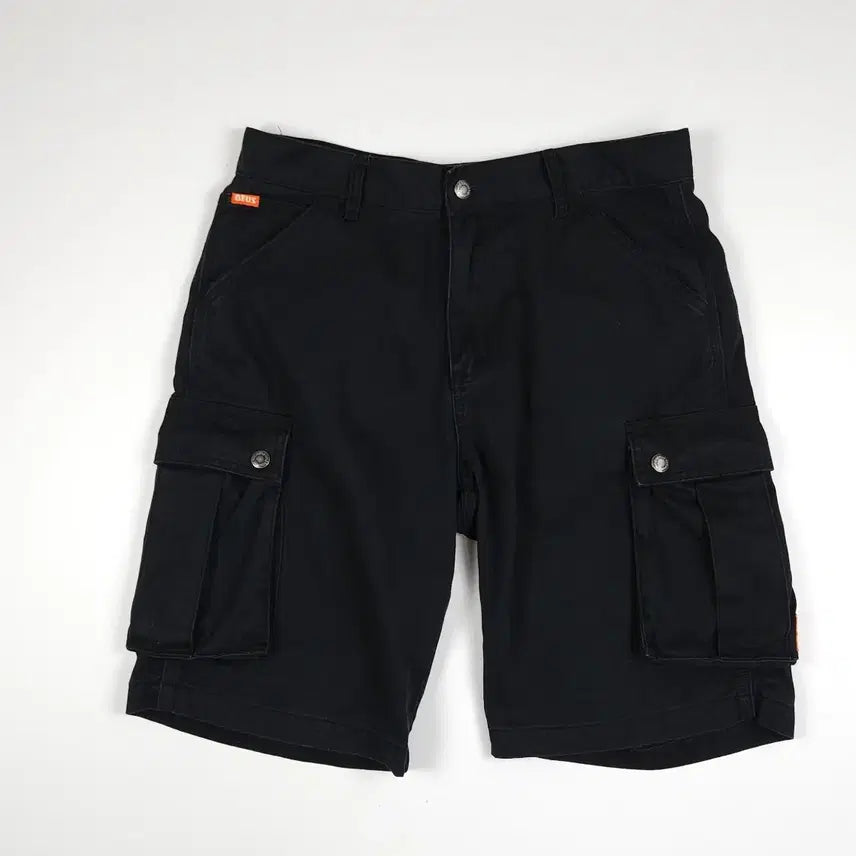 [BUNJANG] Deus Ex Machina Cargo Shorts Black [32] / 데우스 엑스마키나 카고 반바지 블랙 [32]