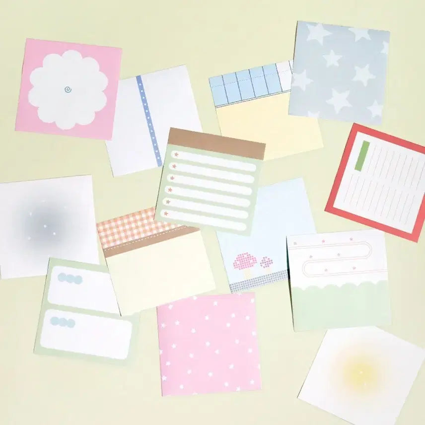 [BUNJANG] Diy Sticker Pack - Washi Paper / 다꾸모조지스티커팩/다꾸모조지/모조지스티커팩/다꾸스티커팩/다꾸/다꾸러/다꾸템