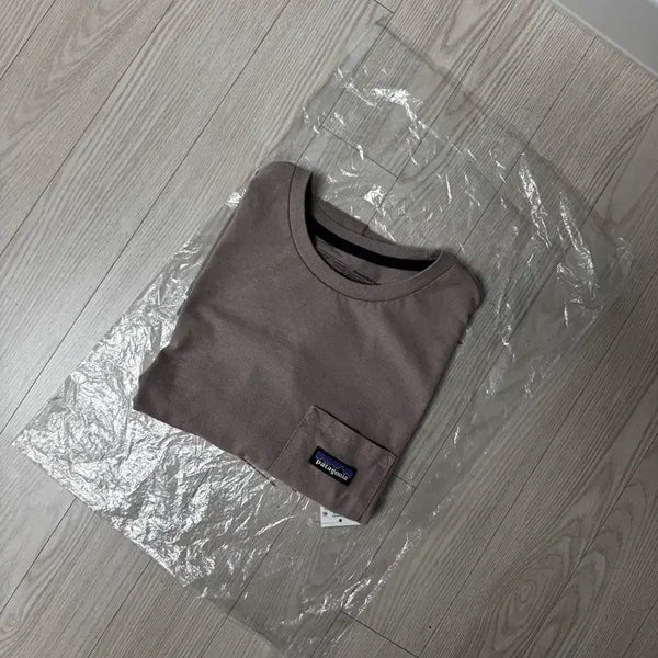 [BUNJANG] Patagonia Pocket T-Shirt Tan Beige L / 파타고니어 포켓 반팔티셔츠 탄베이지 L
