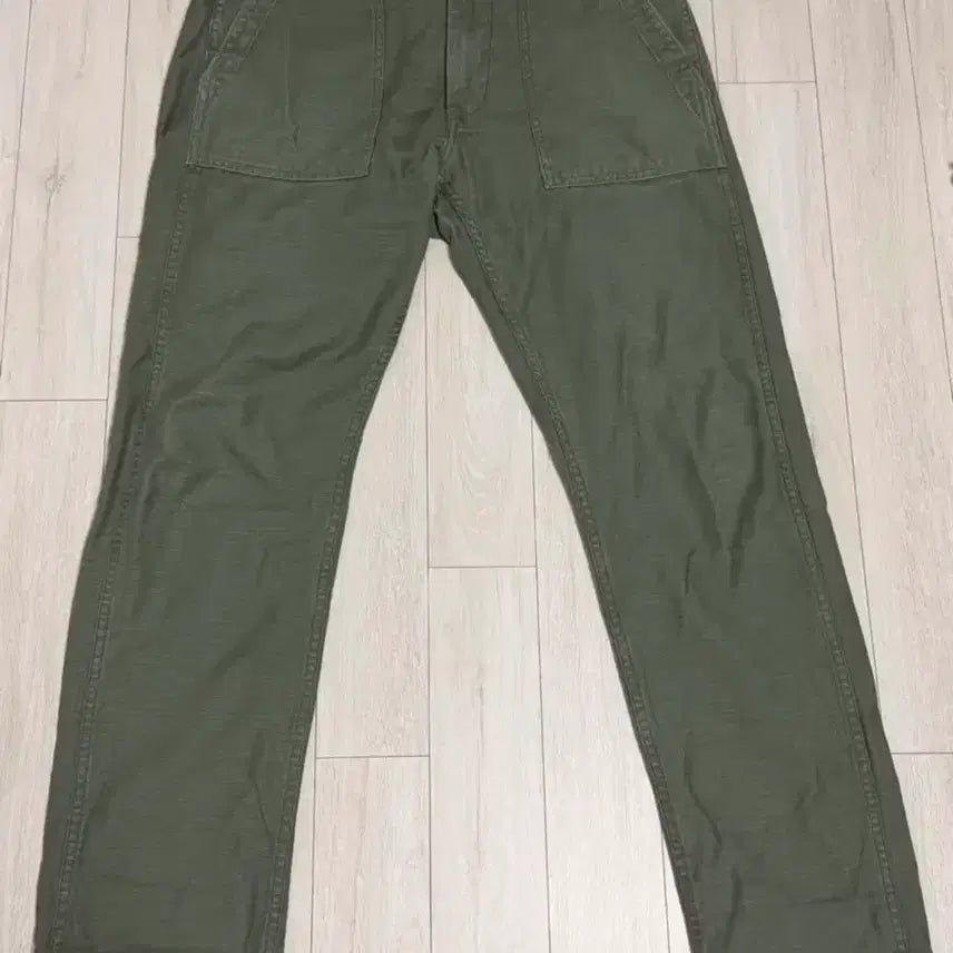 [BUNJANG] orslow Slim Fit Fatigue Pants Khaki Size M (32) / 오어슬로우 퍼티그 팬츠 카키 M 32 3사이즈 슬림