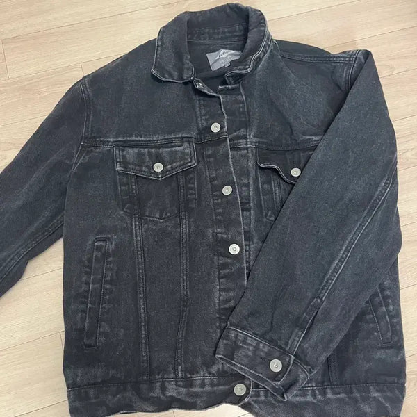 [BUNJANG] RECOOPER Black Denim Jacket XL / 리쿠퍼 흑청 데님 자켓 XL