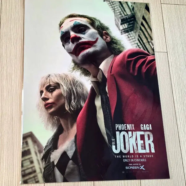 [BUNJANG] Joker Joaquin Phoenix ScreenX Poster (A3) / [전용박스포장]영화 조커 호아킨피닉스 스크린엑스 포스터(A3)
