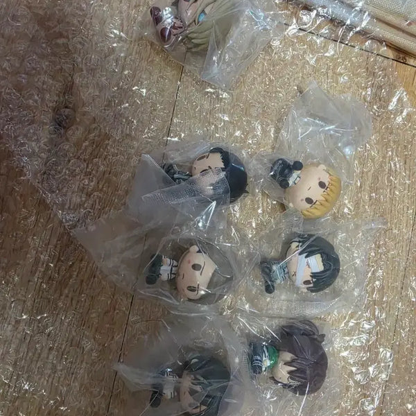 [BUNJANG] Attack on Titan Choco-noko H-Prize Set / 진격의 거인 H상 초코노코 6종 풀세트 일괄