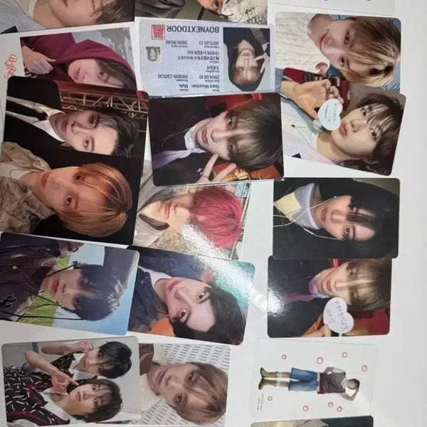 [BUNJANG] BOYNEXTDOOR Taesan Seongho Photocard Bundle Set (D'FESTA No Genre Japan Riu Jaehyun Leehan Yunhak) / 보넥도 태산성호 포토카드 일괄 디액션 노장르 일본 리우재현이한운학