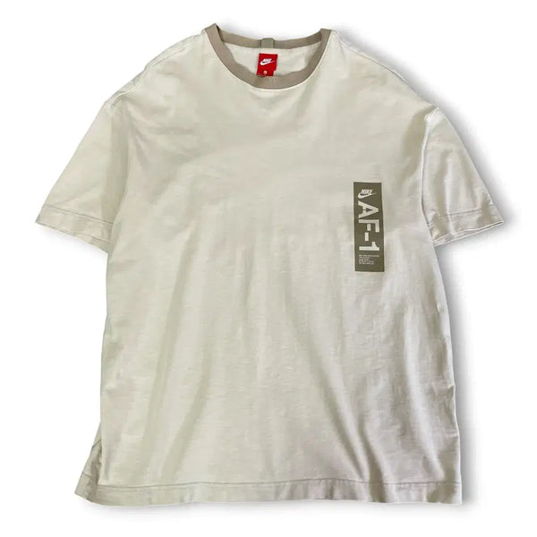 [BUNJANG] Nike Air Force Oversized T-Shirt Beige XL / 나이키 베이지 에어포스 오버핏 반팔티 XL