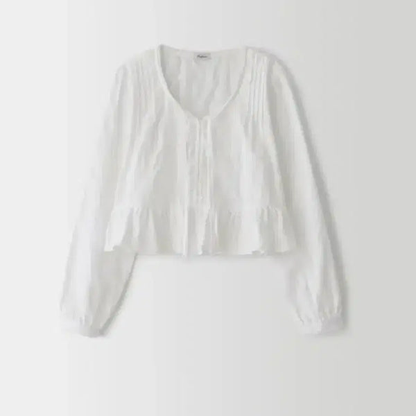 [BUNJANG] Ondemin Ring Lace Blouse - White / ondemin 온드민 블라우스 ring lace blouse 화이트