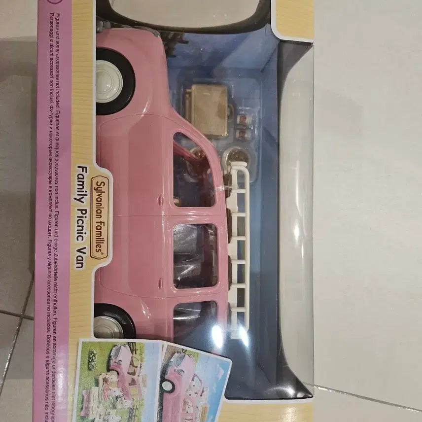 [BUNJANG] Sylvanian Families Picnic Van Pink (Sealed) / 미개봉) 실바니안 피크닉 밴 핑크