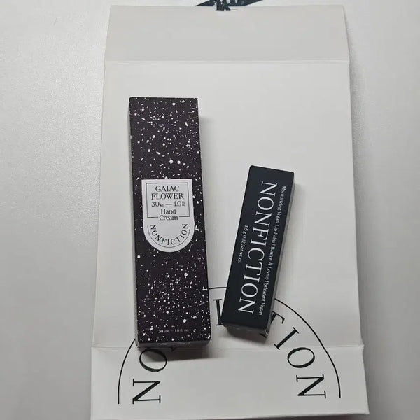 [BUNJANG] Nonfiction Gaeak Flower Hand Cream & Lip Balm Set / 논픽션 가이악플라워 핸드크림&립밤