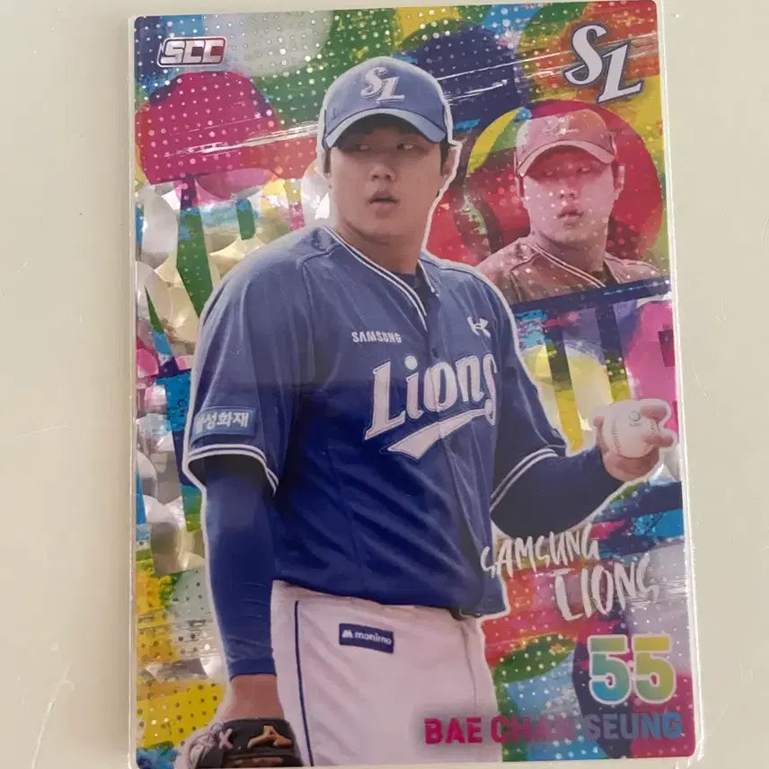 [BUNJANG] Samsung Lions Bae Chan-seung Parallel Card (Includes Lee Seung-hyun Alphabet) / 삼성 카드 라이온즈 배찬승 페러렐 페레렐 패러렐 이승현 알파벳 포함