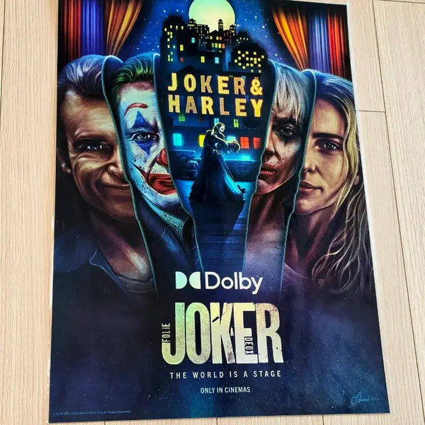 [BUNJANG] Joker (2019) Dolby Cinema A3 Poster - Joaquin Phoenix / [희귀포스터]영화 호아킨피닉스 조커 JOKER 돌비시네마 DOLBY 포스터(A3)