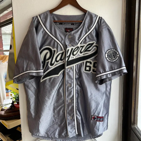 [BUNJANG] Playerz 69 Vintage Silver Jersey / [L] 플레이어즈 69 빈티지 실버 져지