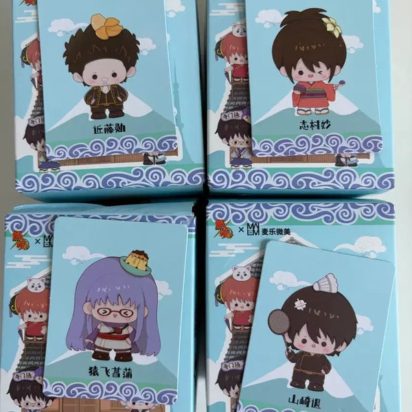 [BUNJANG] Gintama My Lairway Kong-Nyun Figures Bundle Set (Sealed) / 은혼 마이러웨이 콩눈 피규어 미개봉 곤도 타에 사루토비 야마자키 일괄